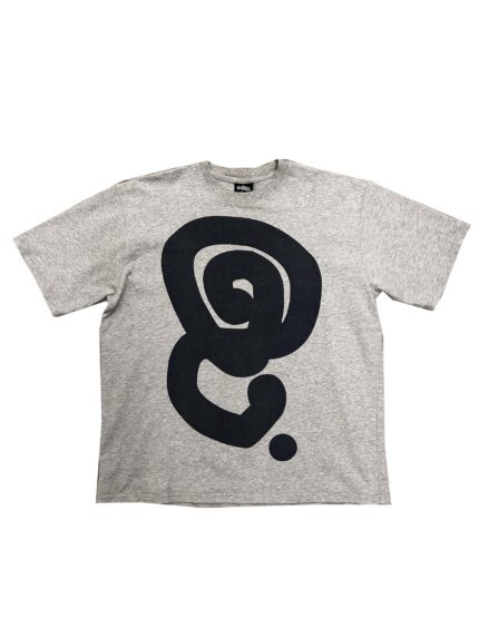 Quratee Grey T Shirt with Black Logo