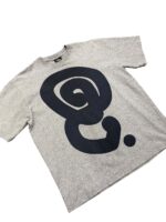 Quratee Grey T Shirt with Black Logo