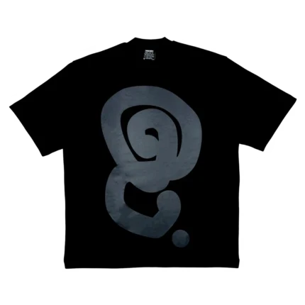 ANTHRACITE LOGO TEE BLACK