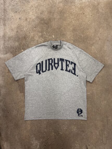 Quratee Black Logo T Shirt