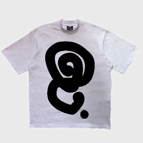 download (16) Quratee White Logo Tee