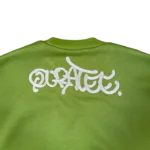 SILVER LOGO CREWNECK OLIVE