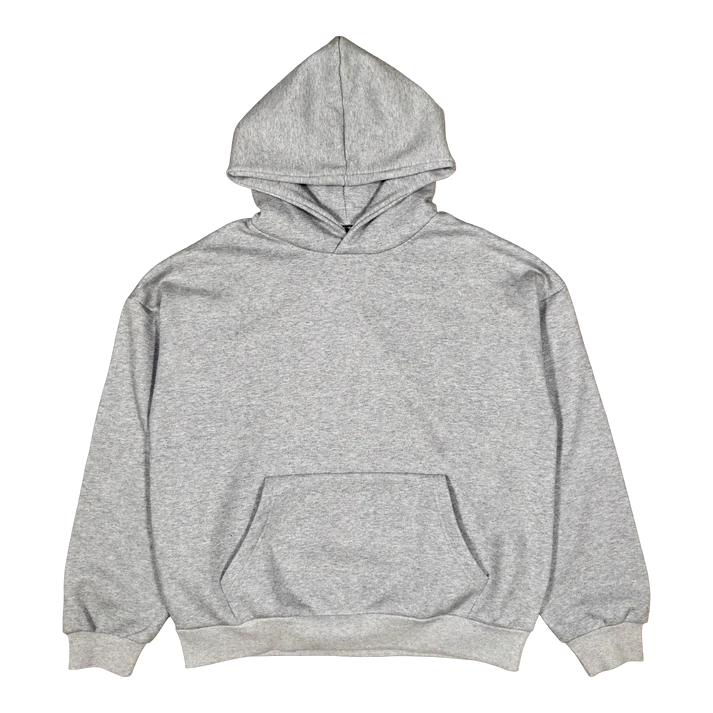 BLANK HOODIE GREY BLANK HOODIE GREY