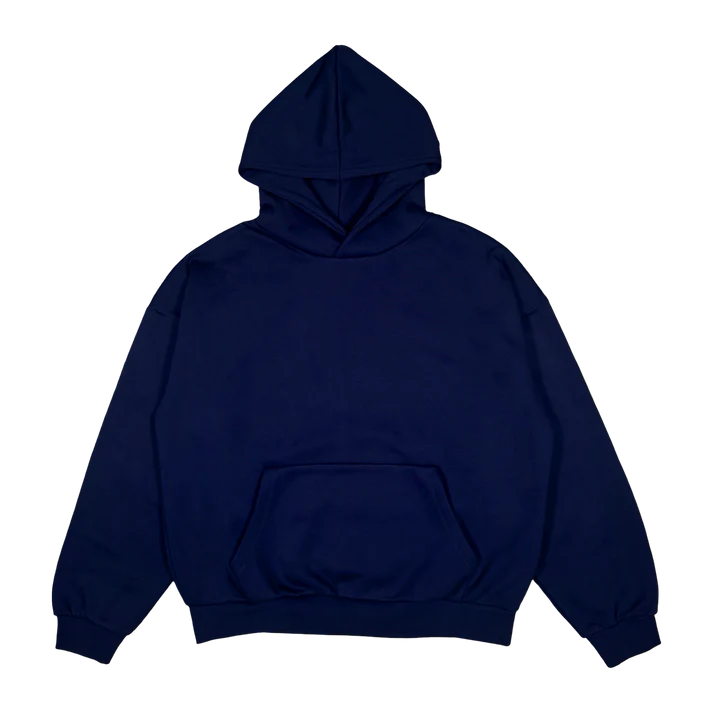 BLANK HOODIE NAVY BLANK HOODIE NAVY