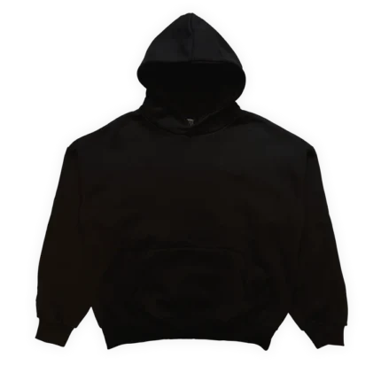 BLANK HOODIE BLACK