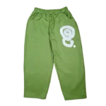 SILVER LOGO SWEATPANTS OLIVE