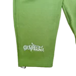 SILVER LOGO SWEATPANTS OLIVE