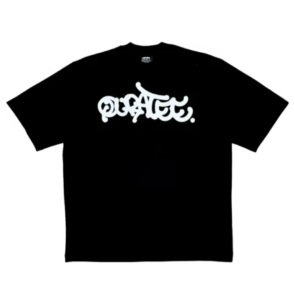 GRAFFITI TYPE TEE BLACK